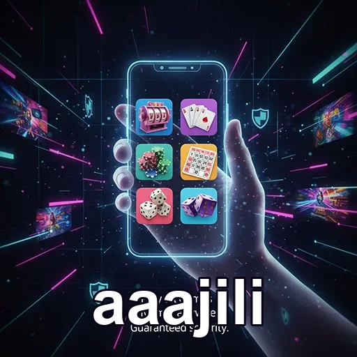 Mobile user enjoying casino games with aaajili app